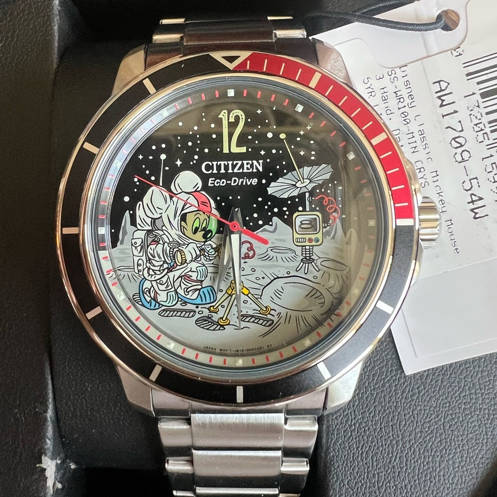 Disney Mickey Astronaut Eco-Drive Lunar Explorer Watch